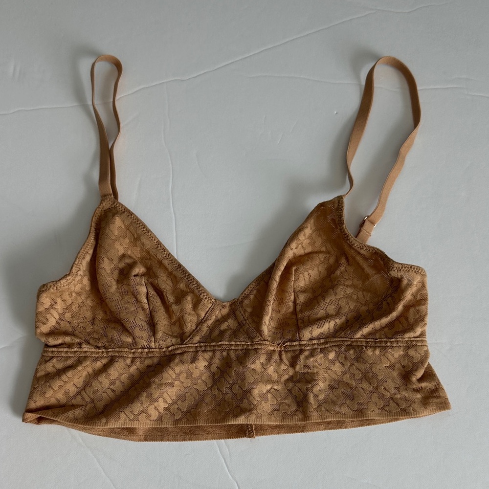 SKIMS Mesh Triangle Bralette XXS
